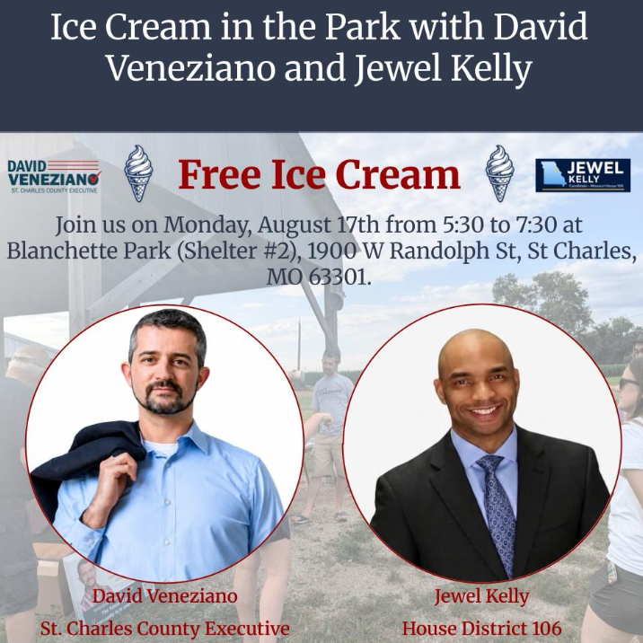 Ice Cream in the Park with David Veneziano and Jewel Kelly